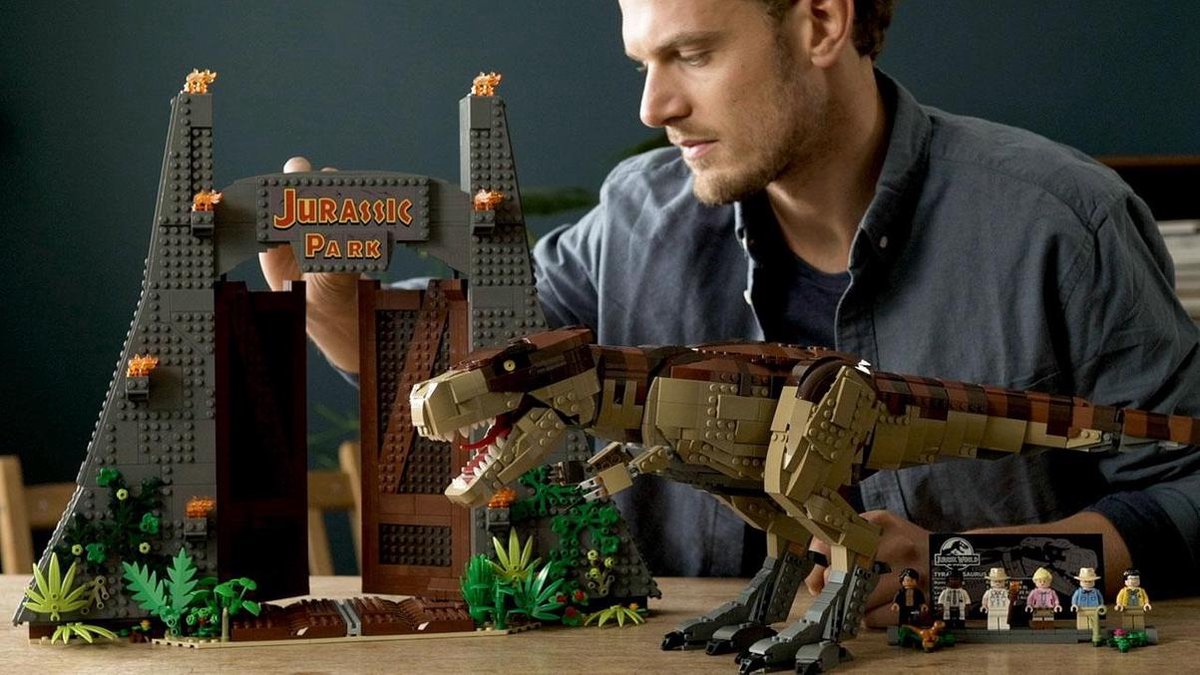 LEGO Jurassic World 75936 Jurassic Park : le carnage du T. rex | bol