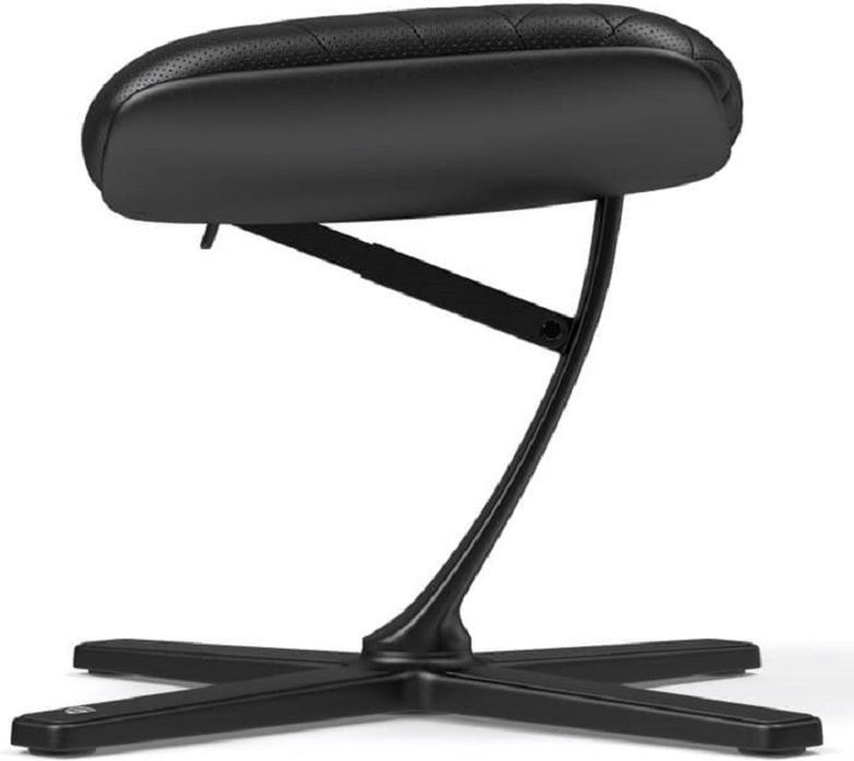 Noblechairs Footrest - Black (Real leather)