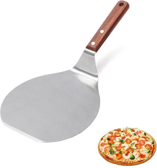 Ongehoorzaamheid Uiterlijk meditatie Pizzaschep voor BBQ of Oven - ø16,5cm diameter - RVS | bol.com
