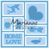 Marianne Design Creatables Snij en Embosstencil - Layout