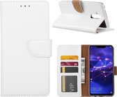 Xssive Hoesje voor Huawei Mate 20 Lite - Book Case - Wit