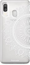 Samsung Galaxy A40 hoesje TPU Soft Case - Back Cover - Mandala / Ibiza