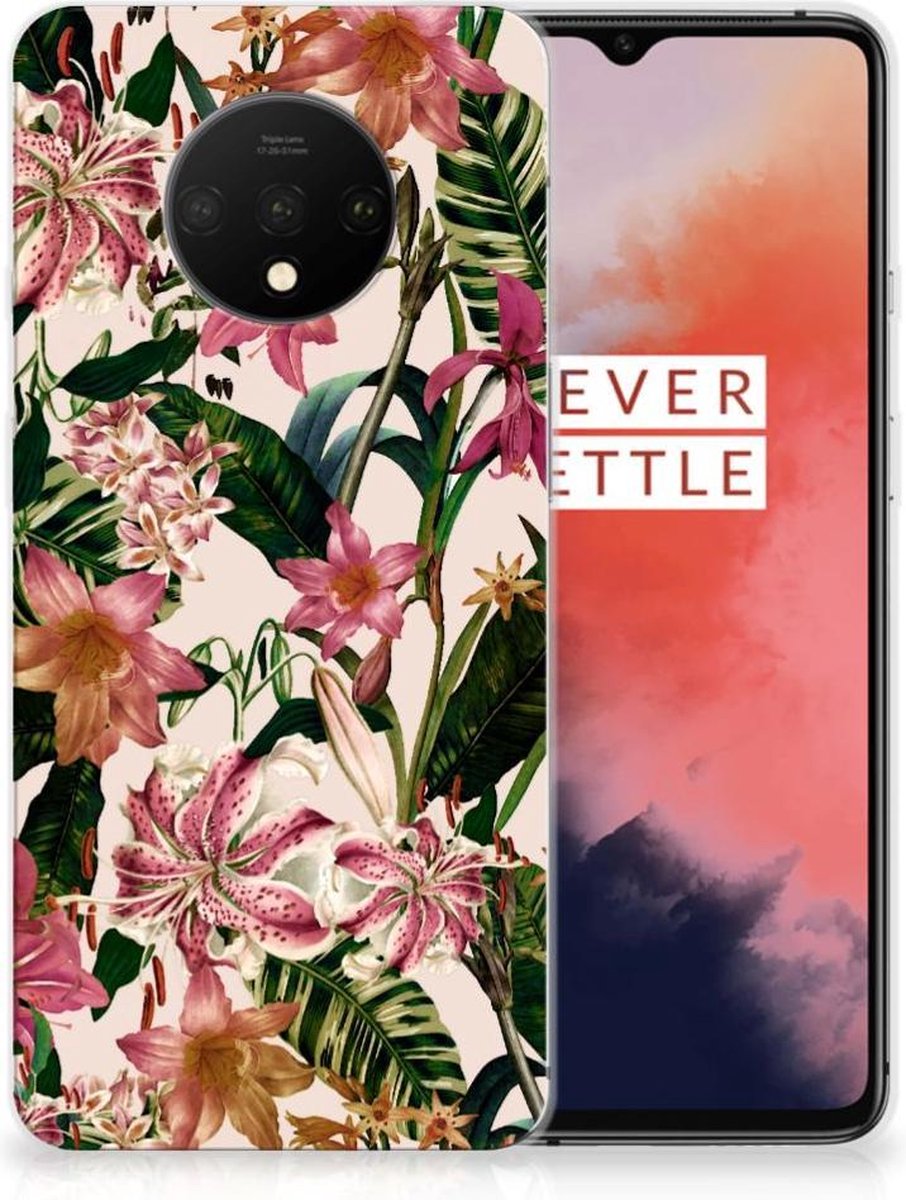 OnePlus 7T TPU Case Flowers