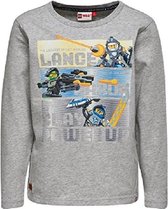 LONGSLEEVES NEXO KNIGHTS licht grijs TEO 204 MAAT 152