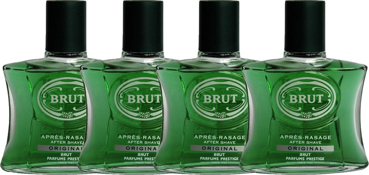 Brut for Men - 4 x 100 ml - Aftershave lotion - voordeelverpakking
