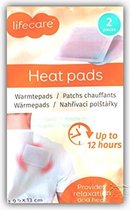HSI - Lifecare Body Warmer | 10x13 cm | 2 stuks | Ontspant en verwarmd | Zelfklevend | 12 uur warmte