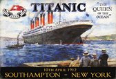 Wandbord - Titanic - The Queen Of The Ocean