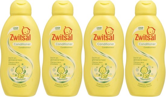 bol.com | Zwitsal Baby Conditioner Anti Prik - 4 x 200 ml Voordeelverpakking