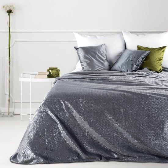 Luxe bed sprei – deken – Brulo – Polyester – 200 x 220 cm | bol.com