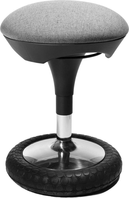 stil beven Paar Topstar bureaustoel grijs | Bureau kruk voor op kantoor | Bevorderd  ergonomische... | bol.com