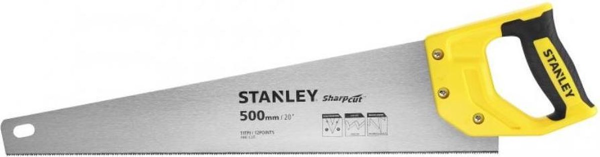 Stanley Gereedschap - Kunststof verstekbak met zaag en pennen 1-20-600