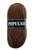 Beijer BV fil acrylique populaire - ours bruns (84) - aiguille 3,5 à 4 mm - 10 pelotes