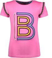 B.Nosy Meisjes T-shirt - Sugar plum - Maat 98