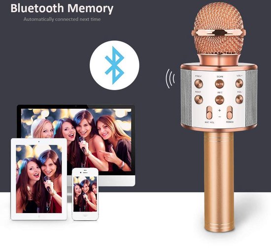 Dreamingbox Draadloze bluetooth-microfoon voor kinderen, beste gekjes |  bol.com