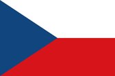 Vlag van Tsjechië - Tsjechische vlag 150x100 cm incl. ophangsysteem