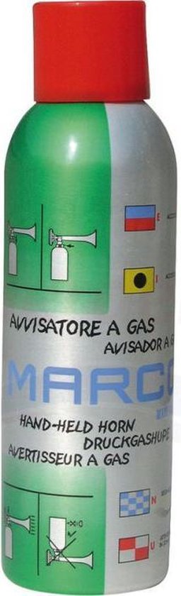Maken zitten Woordenlijst Reserve fles voor milieu vriendelijke Gas toeter / luchthoorn 200ml (voor  GS12050)... | bol.com