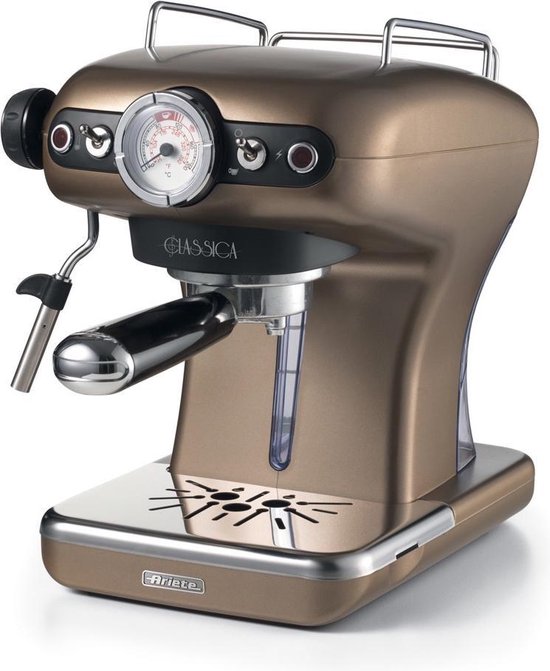 Ariete Classica Retro Pistonmachine Brons Ariete Classica Retro Pistonmachine Brons