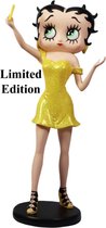 Betty Boop Selfie Geel Glitter 30 cm Beeldje Limited Edition Of 500