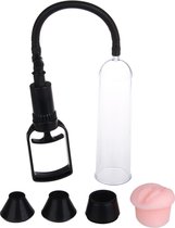 Eroticnoir - De Luxe Penis Pomp - Penis Vergroter - Diverse Accessoires - Geschikt tot 20 CM Penis