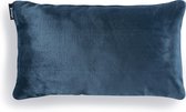 Rechthoekig FLEECE kussen 30x50 Fjord/Dark blue