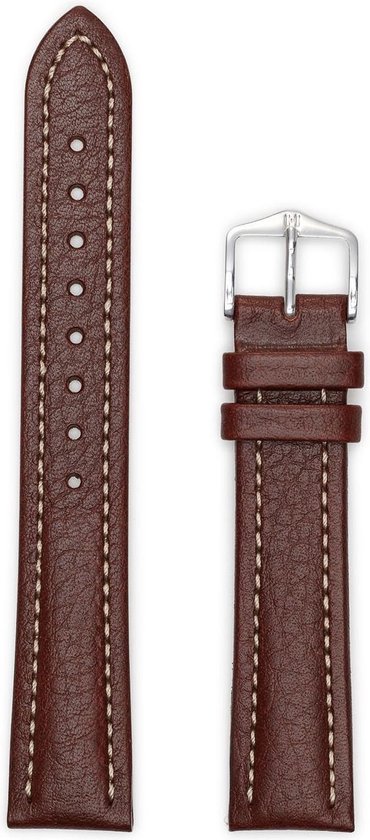 Hirsh Horlogeband Buffalo Bruin Leer - 18mm