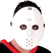 Fiestas Guirca - Hockey Masker Wit PVC