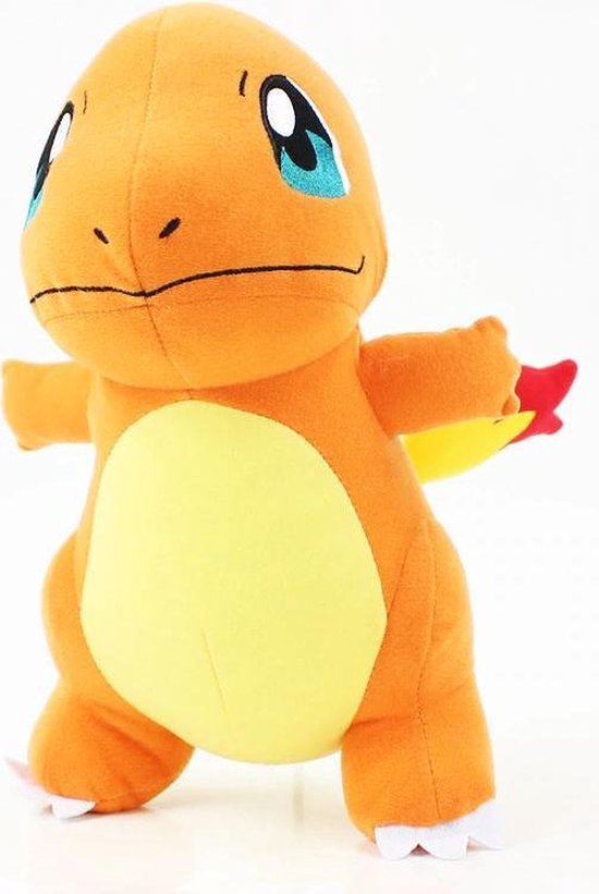 Pokemon, Charmander, Pluche knuffel, Oranje, 28 cm | bol.com