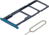 MMOBIEL Sim / SD Tray Kaart Houder Nano Slot voor Huawei Y7 2019 - AURORA BLUE