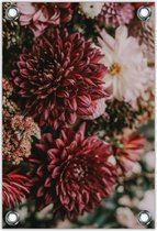 Tuinposter –Bloemen Close-up– 60x90cm Foto op Tuinposter (wanddecoratie voor buiten en binnen)