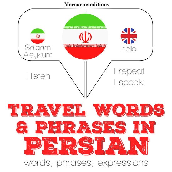 Travel words and phrases in Persian - cover