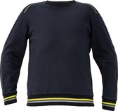 Knoxfield sweater antraciet/geel L