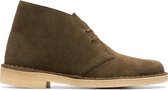 Clarks Originals Desert Boot Dames - Dark Olive Sde - Maat 38