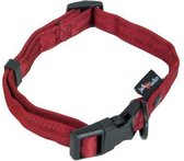 Jack and Vanilla - nylon halsband - XL 39-65 cm - rood