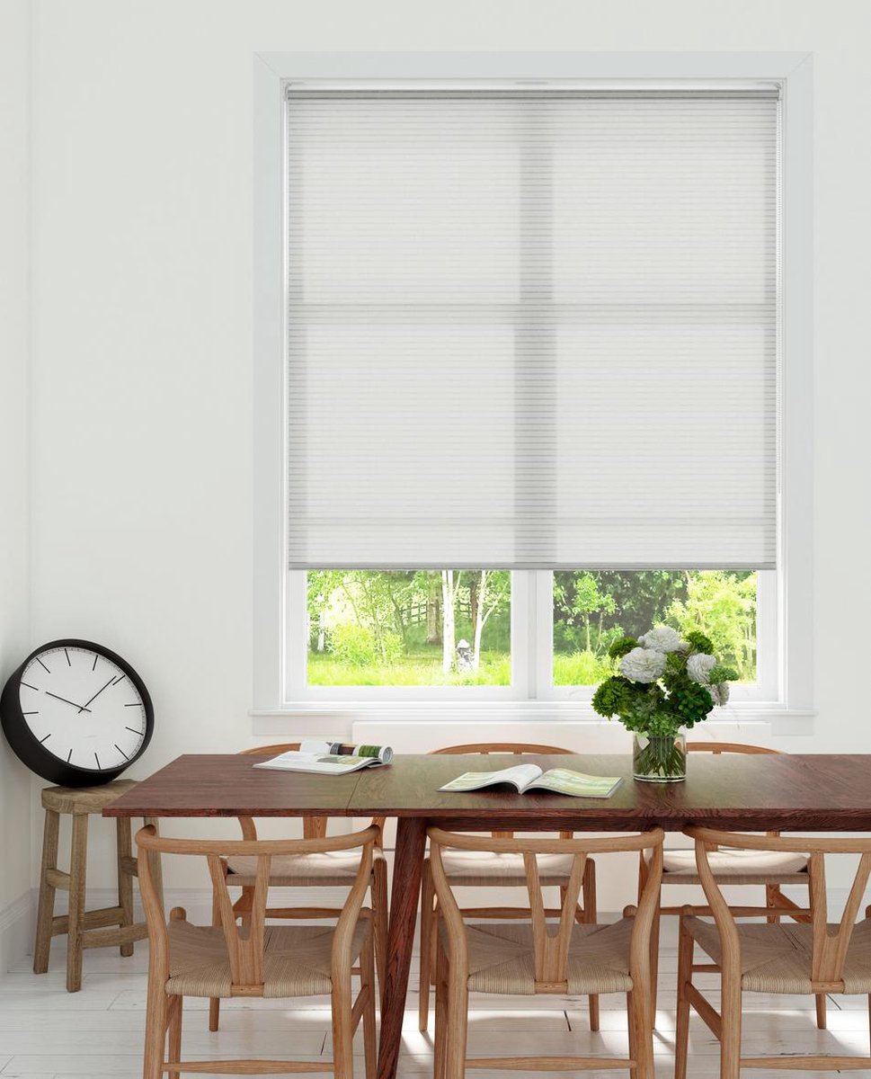 Decosol Rolgordijn Lichtdoorlatend - Melk Wit (564) - 90 x 190 cm