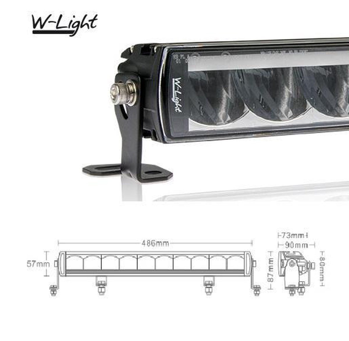 Led Light Bar - Led verstraler - ledbar - 12V - 24V - Gekeurd R112