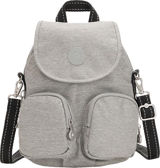 Kipling Firefly Up Backpack Chalk Grey | bol.com