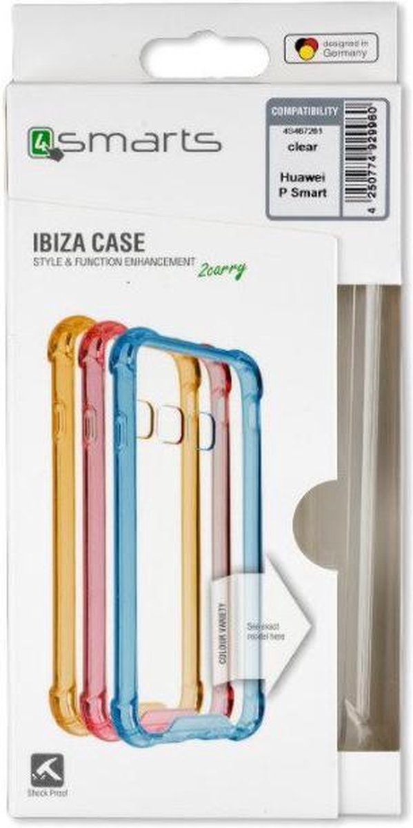 4smarts Ibiza Huawei P Smart Z Hoesje Back Cover Transparant