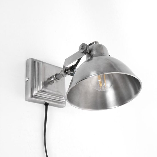 Light & Living Wandlamp GALWAY - zilver | bol.com