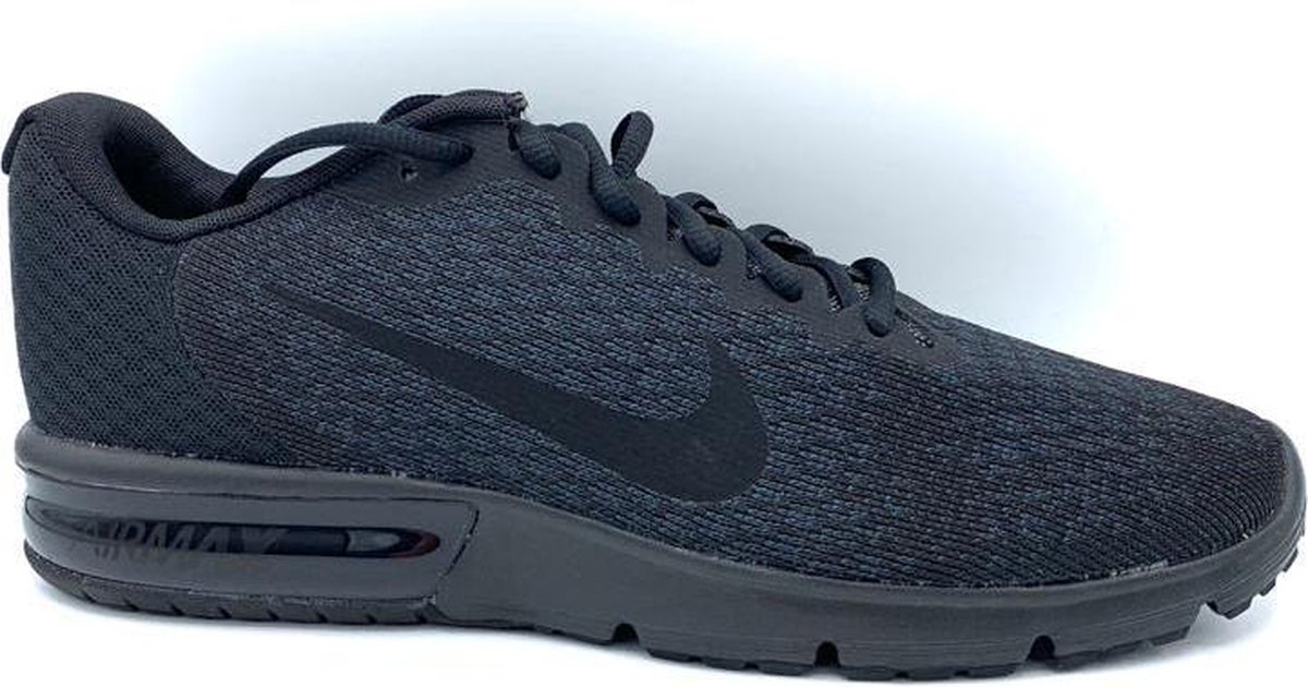 nike air max sequent 2 men's black