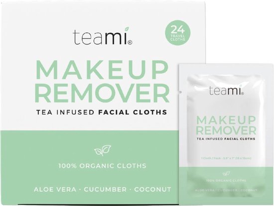 Teami Organic Makeup Remover Cloths - Organic Makeup S Teami Organic Makeup Remover Cloths - Organic Makeup S