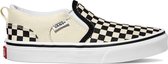 VANS YT Asher (CHECKERS) BLACK/NATURAL -Maat 30