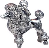 COOLDOG™ ketting Hanger Hond Ras Poedel bedel van massief .925 Zilver
