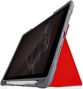 STM Dux Plus Duo iPad Hoes (10.2 inch, model 2019/2020, 7th/8th generatie), beschermhoes met auto-wake, Rood - Rugged