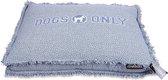 COVER BOXBED DOGS ONLY 90X65 FADEDBLUE
