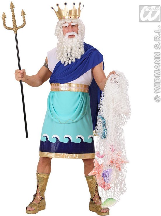 Costume de l'Antiquité grecque et romaine | Dieu mystique Poséidon | Homme  | Moyen |... | bol.com