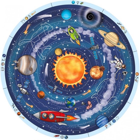Afbeelding van het spel XXL Puzzel Planeten