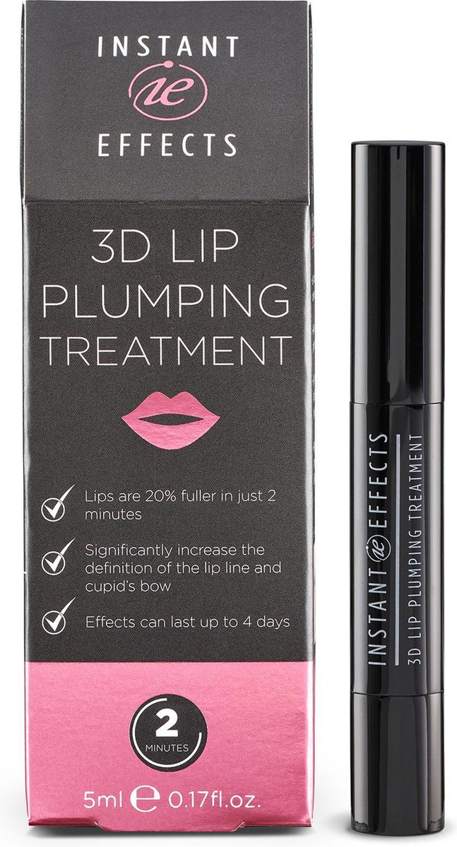 Instant Effects - 3D Lip Plumper Lipgloss Lip Filler - 20% Vollere lippen in slechts 2 minuten! - Instant Effects