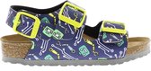 Birkenstock Milano Robots narrow Heroic Print Jongens Sandalen - Blue - Maat 32