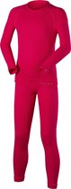 Falke Skiing Thermo Set  Sportshirt - Maat 122  - Unisex - roze