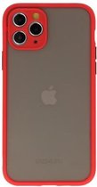Kleurcombinatie Hard Case voor iPhone 11 Pro Rood